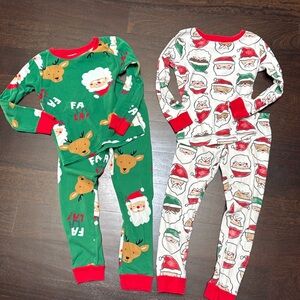 Carters holiday pjs